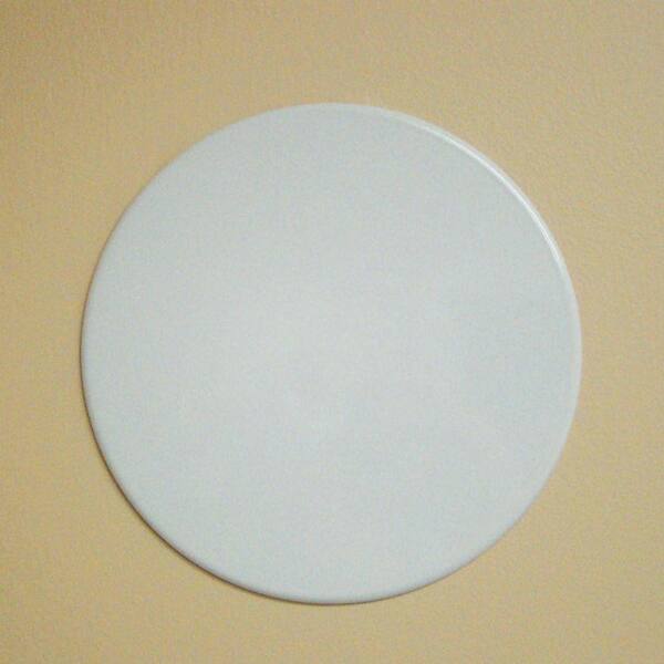 Garvin Round 8 In White Recessed Can Light With Blank Up Cover Cbc 800 The Home Depot - Blanking Plate For Ceiling Light