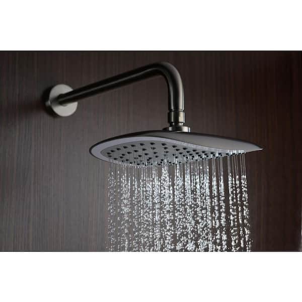 Tempo Series 1-Handle 1-Spray Tub and Shower Faucet in Brushed Nickel (Valve Included)