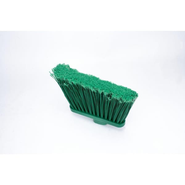 CFS Brands 36867EC09 Sparta 12 in. Green Polypropylene Flagged Upright Broom Head (12-Pack) CFS Brands 36867EC09 Sparta 12 in. Green Polypropylene Flagged Upright Broom Head (12-Pack) - 3