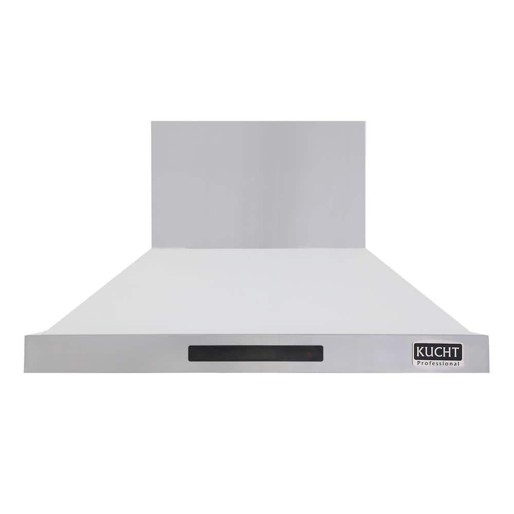 Kucht Professional 48 in. 900 CFM Ducted Wall Mount Range Hood with Light  in White KRH4815-W - The Home Depot