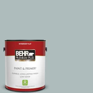 1 gal. Home Decorators Collection #HDC-CT-26 Watery Flat Low Odor Interior Paint & Primer