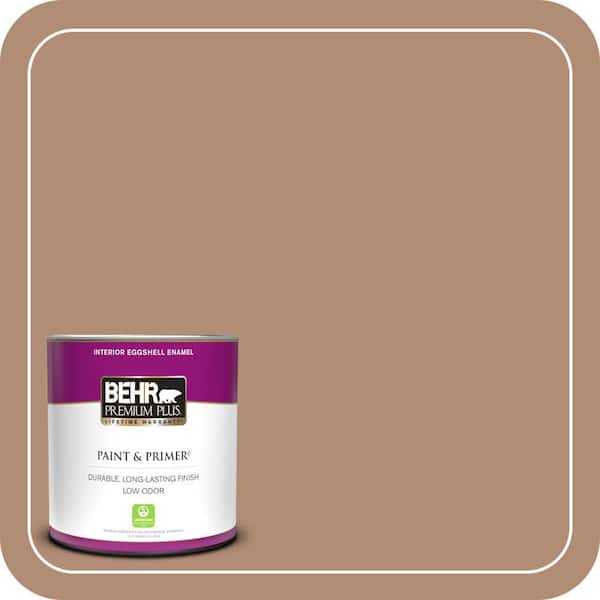 BEHR PREMIUM PLUS 1 qt. #ECC-63-3 Homeland Eggshell Enamel Low Odor Interior Paint & Primer
