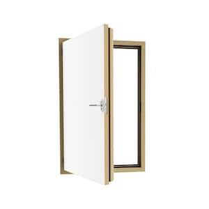 Fakro DWT 27 in. x 43 in. Wall Hatch Wood Thermo Insulated Access