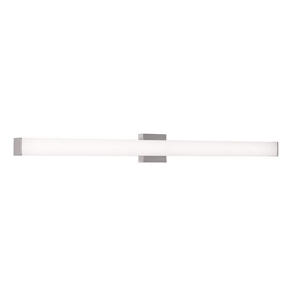 Tad 48.5 in. Satin Nickel LED Vanity Light Bar price history on PriceWatchPro