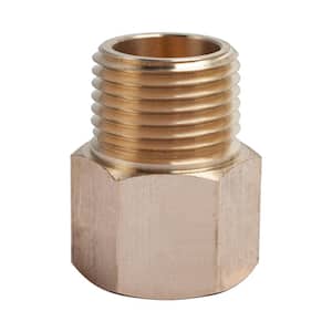 1/2 in. FIP x 1/2 in. MIP Brass Pipe Adapter Fitting (5-Pack)