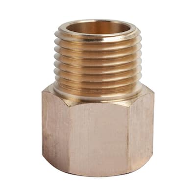 Red Brass, 1 in x 3/4 in Fitting Pipe Size, Hex Bushing - 6RCW6