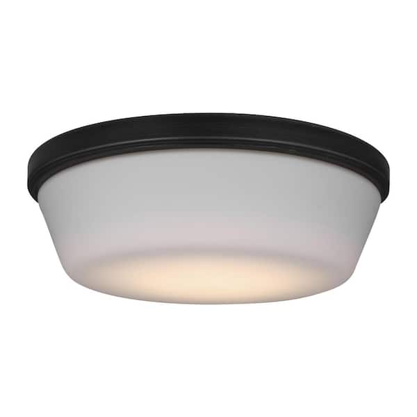 Monte Carlo Dover Integrated Led Oil Rubbed Bronze Ceiling Fan Light Kit Mc261oz The Home Depot