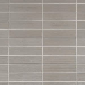 Barclay Sage Green 2.55 in. x 10.27 in. Textured Matte Ceramic Wall Tile (6.24 sq. ft./Case)