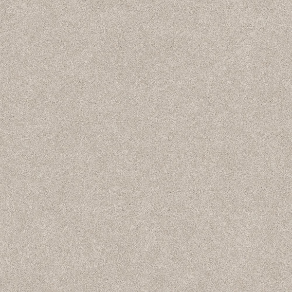 Lifeproof Coastal Charm II Color Mohair Beige 56 oz. Nylon Texture Installed Carpet