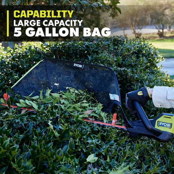 RYOBI ONE + 18V 22 in. Lithium-Ion Cordless Hedge Trimmer with