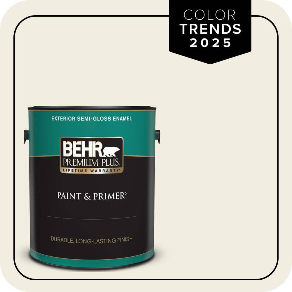 1 gal. Designer Collection #DC-003 Blank Canvas Semi-Gloss Enamel Exterior Paint & Primer price history on PriceWatchPro