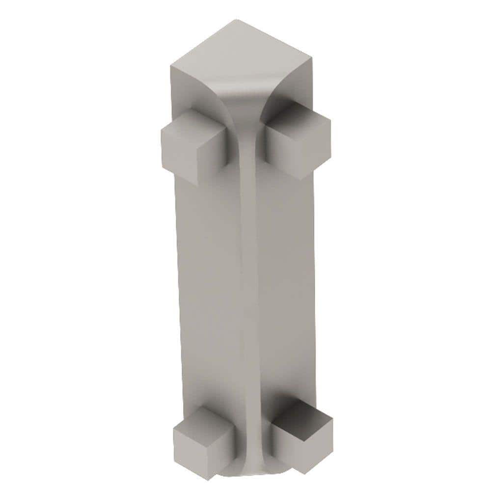Rondec-CT Satin Nickel Anodized Aluminum 1/2 in. x 2-5/64 in. Metal 90 Degree Inside Corner price history on PriceWatchPro
