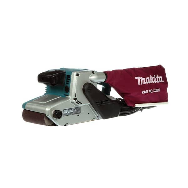 Corded Variable Speed Belt Sander with Dust Bag Makita x 24 in 8.8 Amp 4 in 