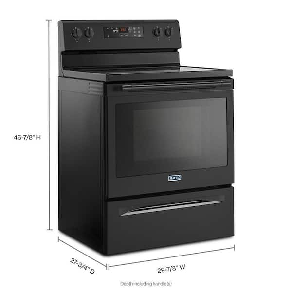 https://images.thdstatic.com/productImages/40145932-50a4-433c-966f-3d997f19b18a/svn/black-maytag-single-oven-electric-ranges-mer6600fb-4f_600.jpg