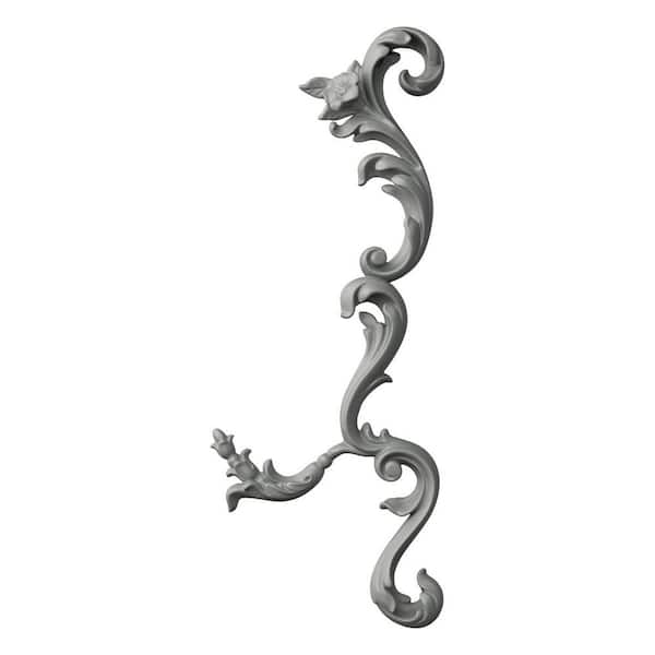 Ekena Millwork 1.25 in. x 7 in. x 17.88 in. Polyurethane Applique and Onlay Moulding