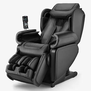 Kagra Black Synthetic Leather Super Stretch 4D Massage Chair