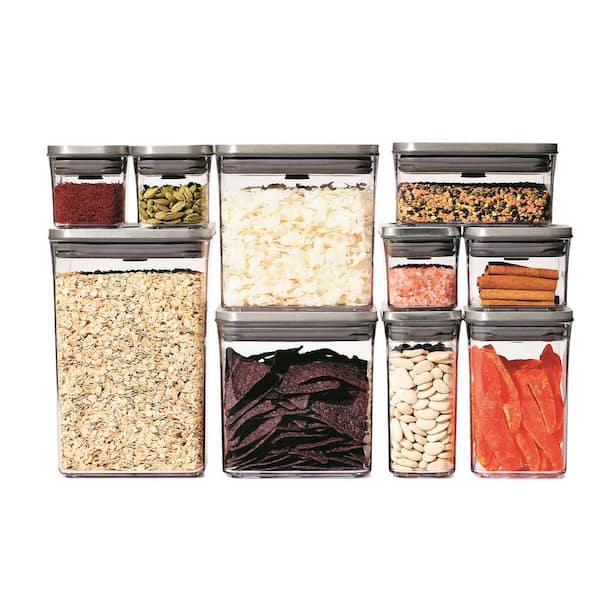 OXO Good Grips 5-Piece POP Assorted Container Set with Airtight Lids  11235900 - The Home Depot