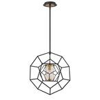 Bettino 1-Light Black Pendant