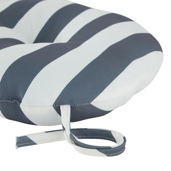 Greendale Home Fashions 15 in. Sunset Stripe Round Outdoor Seat Cushion  (2-Pack) OC5816S2-SUNSET - The Home Depot