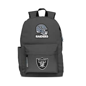 17 in. Gray Las Vegas Raiders 2-Logo Campus Laptop Backpack