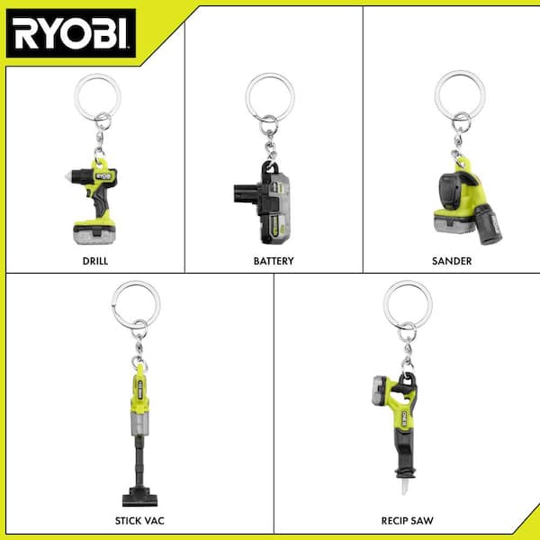 Mini Key Chain Set (5-Piece)