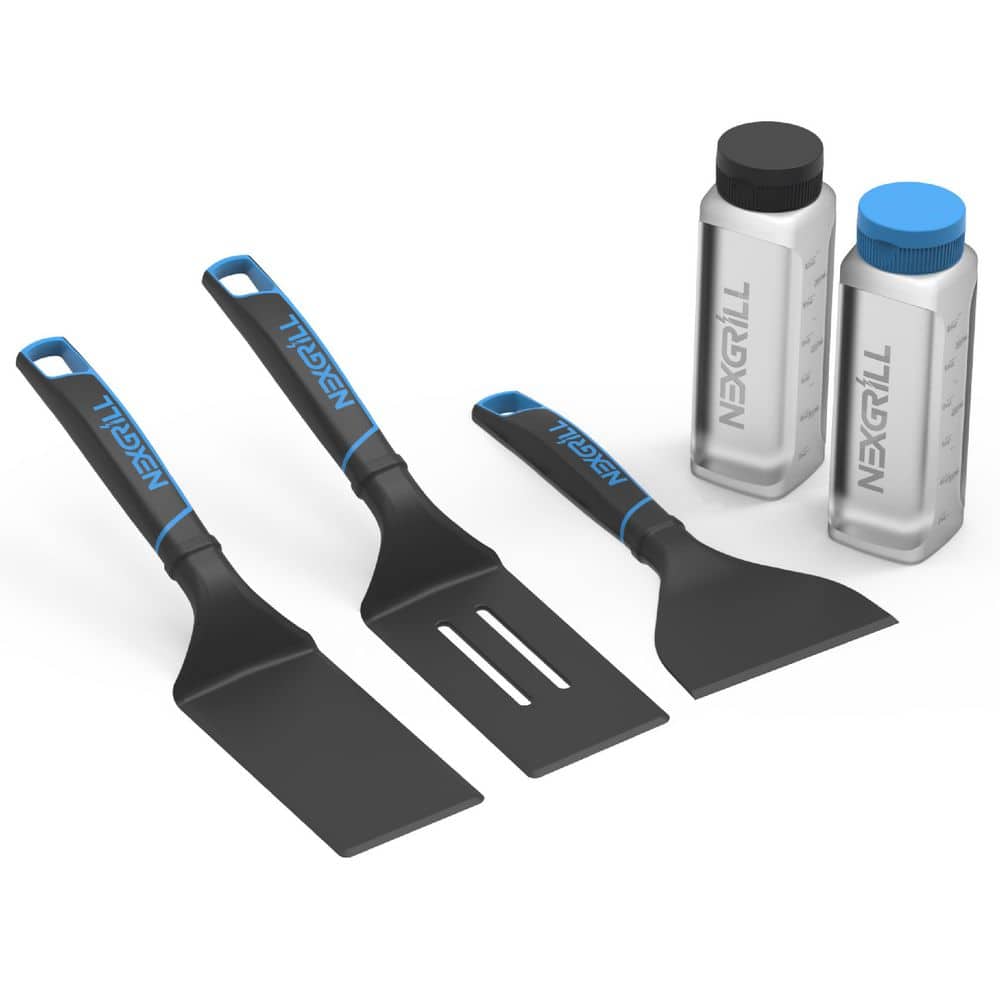 Nexgrill Fuse 5 Pieces Black Griddle Starter Set 530-17017 - The