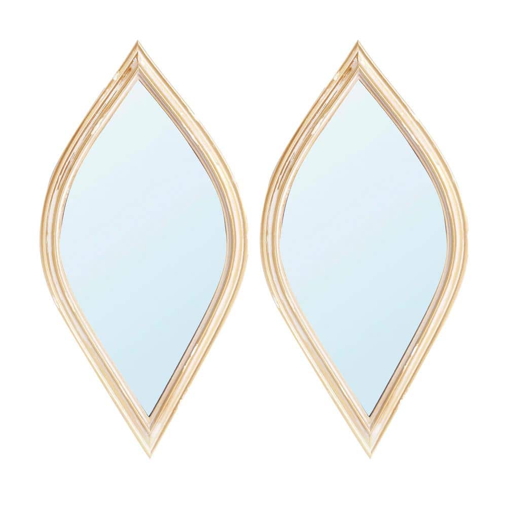 Tatahance Antique Gold 4.5 in W x 9.5 in. H Irregular Polyresin