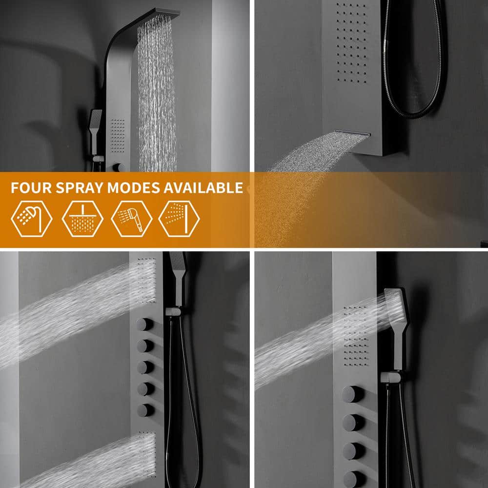 59.84'' Shower Panel with Fixed Shower Head