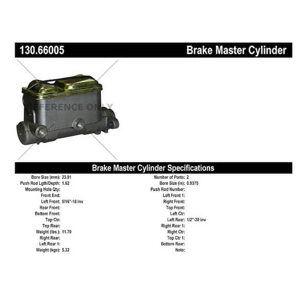 Centric Parts Premium Master Cylinder - Preferred