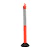 Vestil 47 in. x 4 in. Diameter Orange Plastic Bollard OPBOL-47 - The ...