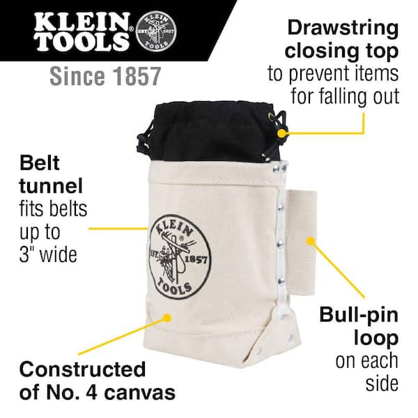 5 in. Top Closing Bolt Tool Bag