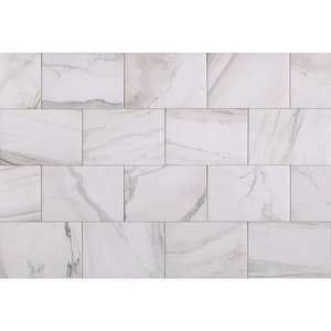 Carrara 13 in. x 19 in. Ceramic Floor and Wall Tile (18.96 sq. ft. / case)