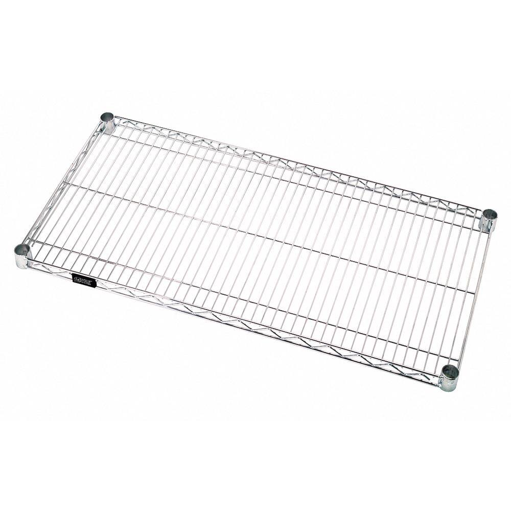 QUANTUM STORAGE SYSTEMS One Industrial 18 in. W x 24 in. L Chrome Wire