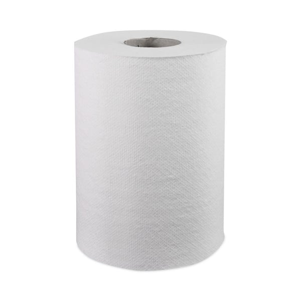 Windsoft Hardwound Roll Towels 8 x 350 ft White (12 Rolls per Carton)
