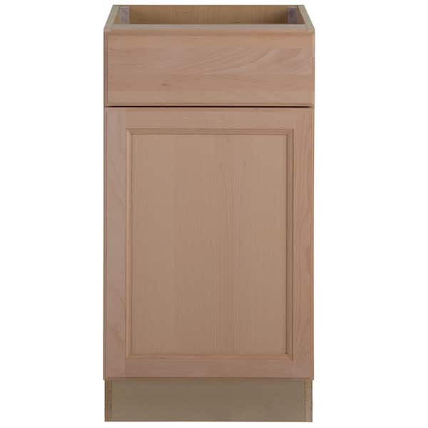 Hampton Bay Easthaven Shaker 18x34 5x24, Unfinished Base Cabinets Home Depot