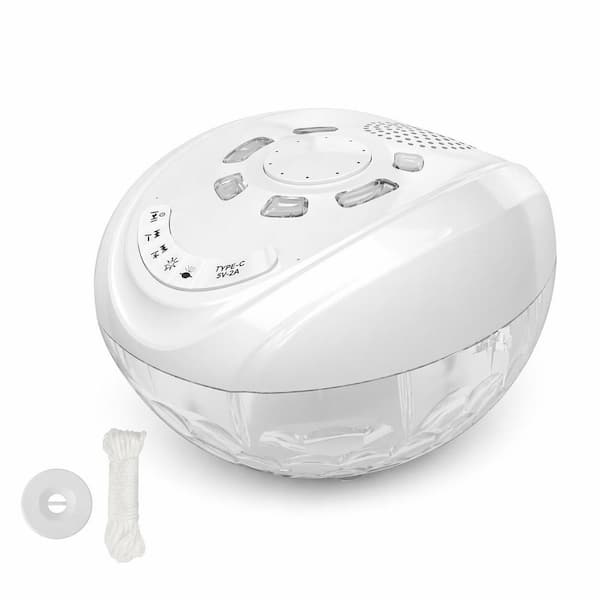 【新品未使用】POOLDE(プールデ)/FLOATING CAM SenQWFa Floating Pool Fountain Speaker with RGB Lights and