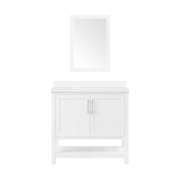 OVE Decors Concord 36 in. W x 18.98 in. D x 34.49 in. H Single Sink ...