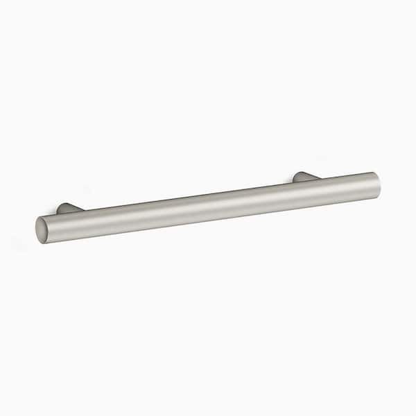 KOHLER Purist 5 in. (127 mm) Center-to-Center Vibrant Brushed Nickel Drawer Bar Pull