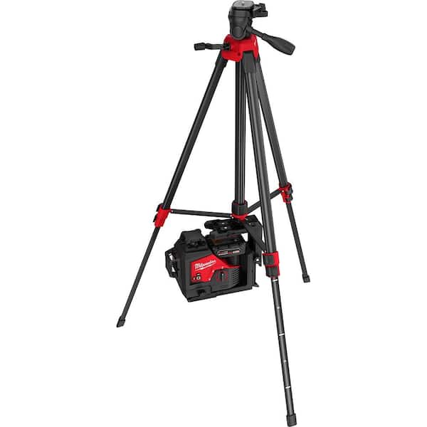 Milwaukee 72 in. Adjustable Laser Level Tripod with High