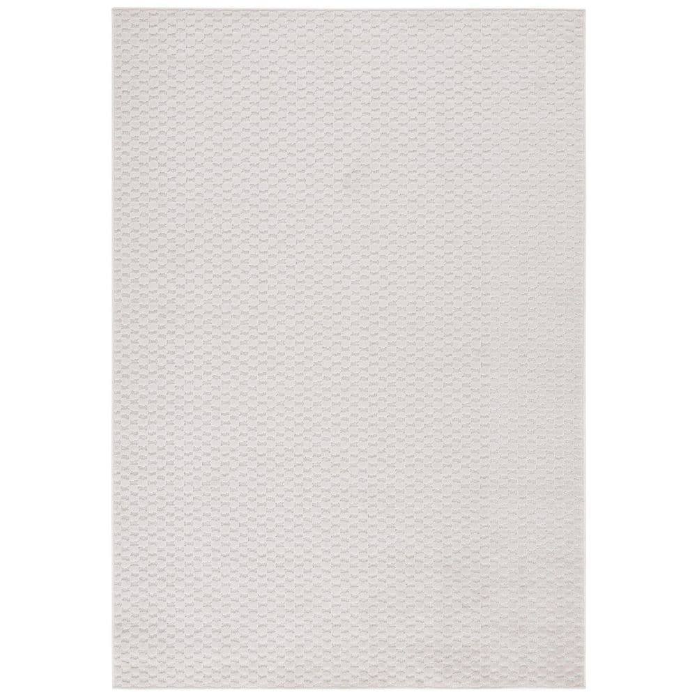 Stella Ivory 8 ft. x 10 ft. High-Low Solid Indoor/Outdoor Area Rug price history on PriceWatchPro
