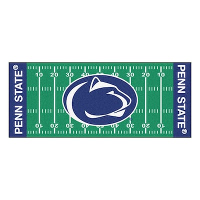 Penn State University 3 ft. x 6 ft. Football Field Runner Rug