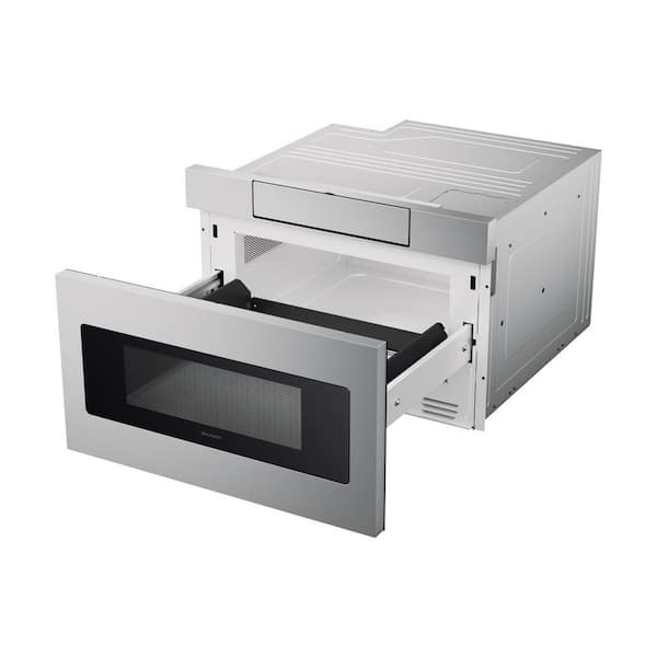 1.2 cu. ft. 24 in. Microwave Drawer with Concealed Controls, Built-In Stainless Steel with Sensor Cooking