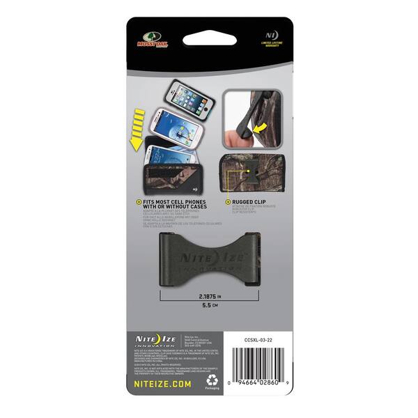 Nite Ize Cell Phone Case XL Mossy Oak CCSXL-03-22 - The Home Depot