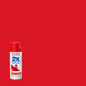 12 oz. Satin Apple Red General Purpose Spray Paint