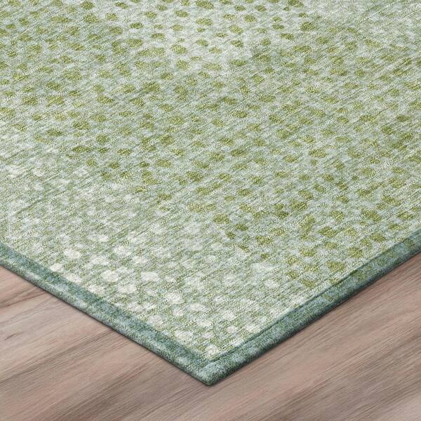 Chantille Machine Washable Indoor/Outdoor Abstract ACN2868 Sage 2 ft. x 3 ft. Accent Rug