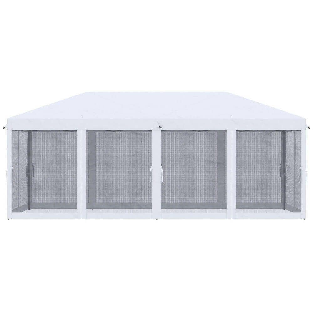 10 ft. x 20 ft. Pop-Up Canopy Tent with Mesh Walls, Instant Sun Shelter for Parties, Weddings & Outdoor Events price history on PriceWatchPro