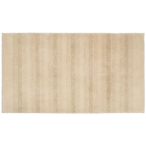 Essence Linen 30 in. x 50 in. Washable Bathroom Accent Rug