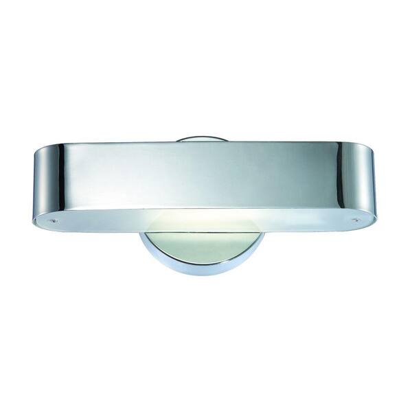 Eurofase Dash Collection 1-Light Chrome Wall Sconce