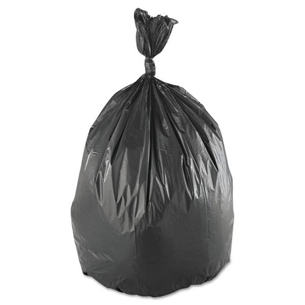 Low-Density Commercial Can Liners, Coreless Interleaved Roll, 60 gal, 1.4 mil, 38