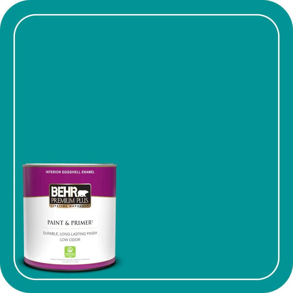 1 qt. #P460-6 Paradise Landscape Eggshell Enamel Low Odor Interior Paint & Primer price history on PriceWatchPro